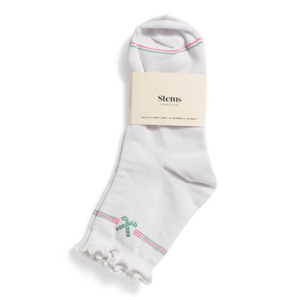 STEMS Green Golf Ruffle Edge Socks - Picture 1 of 1